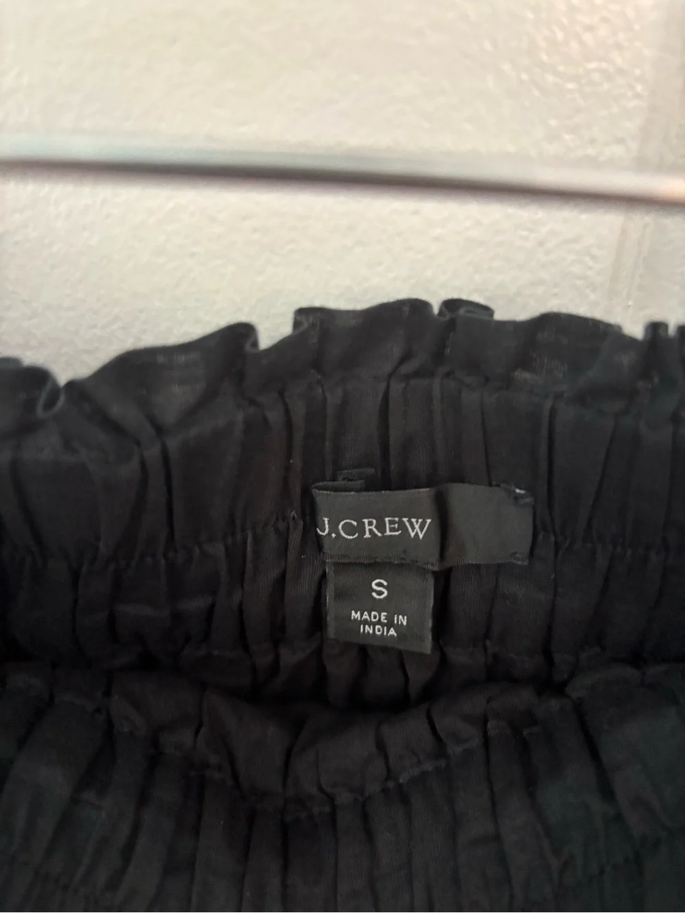 Black J.Crew Midi Skirt